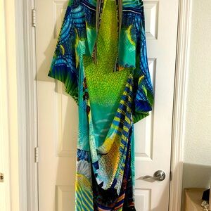 Camilla jacket, cover up, Great Barrier Reef pattern